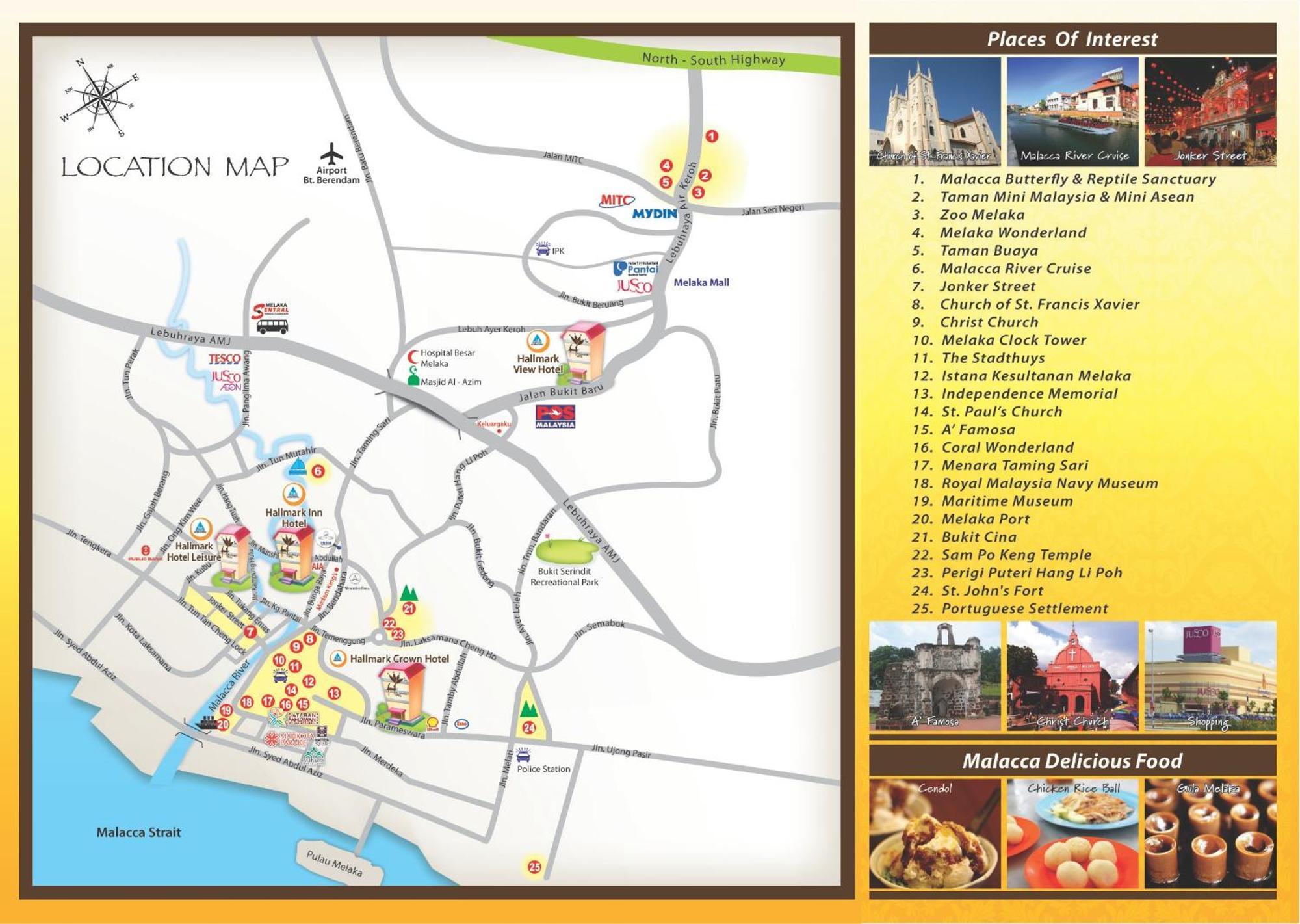 Hallmark Crown Hotel Malacca Exterior foto
